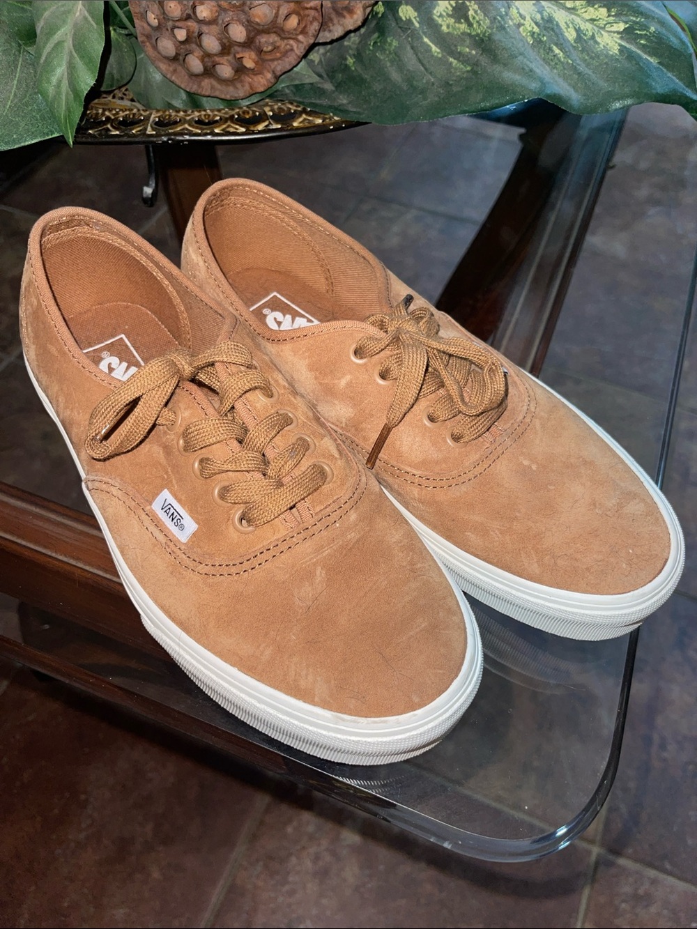 Vans Men's Tan Suede